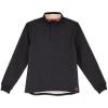 imageColeman Quarter Zip Sherpa Henley Long Sleeve Shirt For Men Black Heather MediumBlack Heather