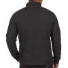imageColeman Quarter Zip Sherpa Henley Long Sleeve Shirt For Men Black Heather MediumBlack Heather
