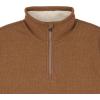 imageColeman Quarter Zip Sherpa Henley Long Sleeve Shirt For Men Black Heather MediumCopper Heather