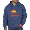 imageColeman Graphic Double Layered Fleece HoodyBlue River Heather