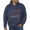 imageColeman Graphic Double Layered Fleece HoodyIndigo Heather