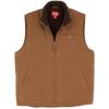 imageColeman Microfiber Quilted Vest With Sherpa Collar XX Large RustCopperBrown Sherpa
