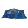 imageColeman Montana Camping Tent 68 Person Family Tent with Included Rainfly Carry Bag and Spacious Interior Fits Multiple Queen Airbeds and Sets Up in 15 MinutesBlue