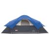 imageColeman Red Canyon 8Person Camping Tent Weatherproof Family Tent Includes Room Dividers Rainfly Adjustable Ventilation Storage Pockets Carry Bag amp Quick SetupBlue