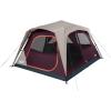 imageColeman Skylodge Camping Tent with Instant Setup 4681012 Person Weatherproof Family Tent with PreAttached Poles Convertible Screen Room and Room Divider Sets Up in About 1 Minute10person