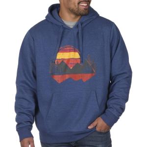 imageColeman Graphic Double Layered Fleece HoodyBlue River Heather