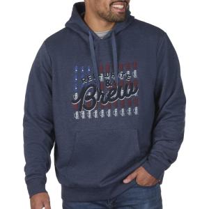 imageColeman Graphic Double Layered Fleece HoodyIndigo Heather