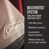 image:imageColeman Skylodge Camping Tent 81012 Person Weatherproof Family Tent with Convertible Screen Room ColorCoded Poles Room Divider Rainfly and Storage Pockets Fits Multiple QueenSized Airbeds8person
